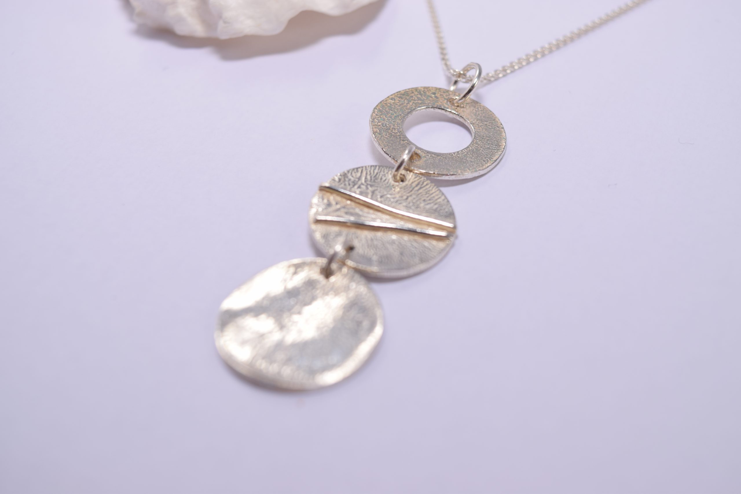 NP30. Three circles drop pendant - Image 2
