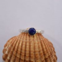 R16. Lapiz Lasuli silver ring