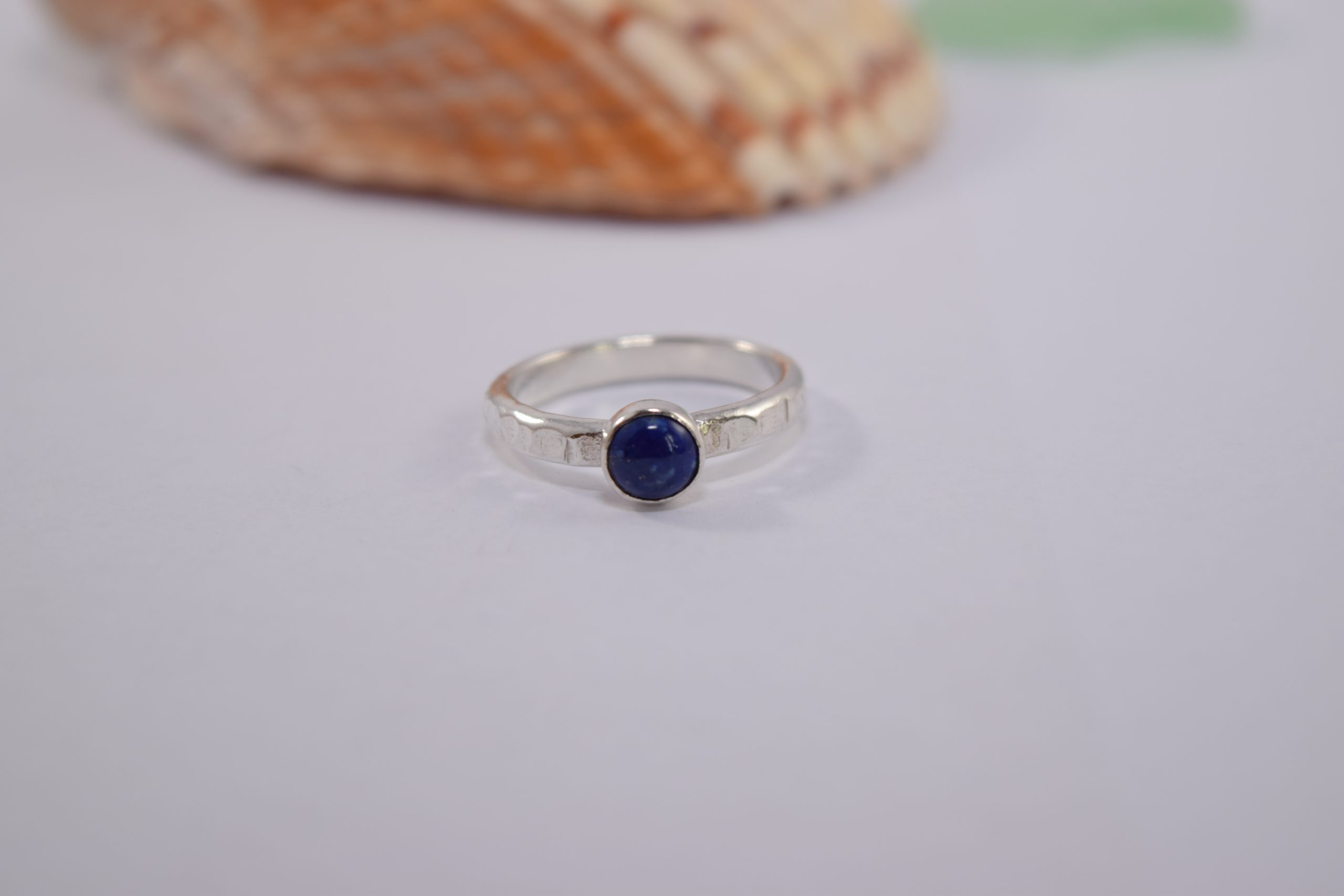 R16. Lapiz Lasuli silver ring - Image 3