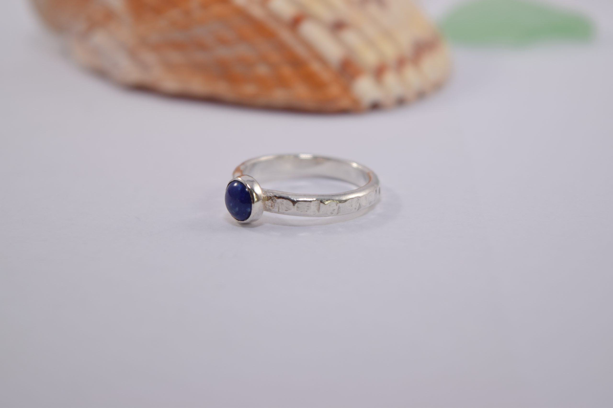 R16. Lapiz Lasuli silver ring - Image 4